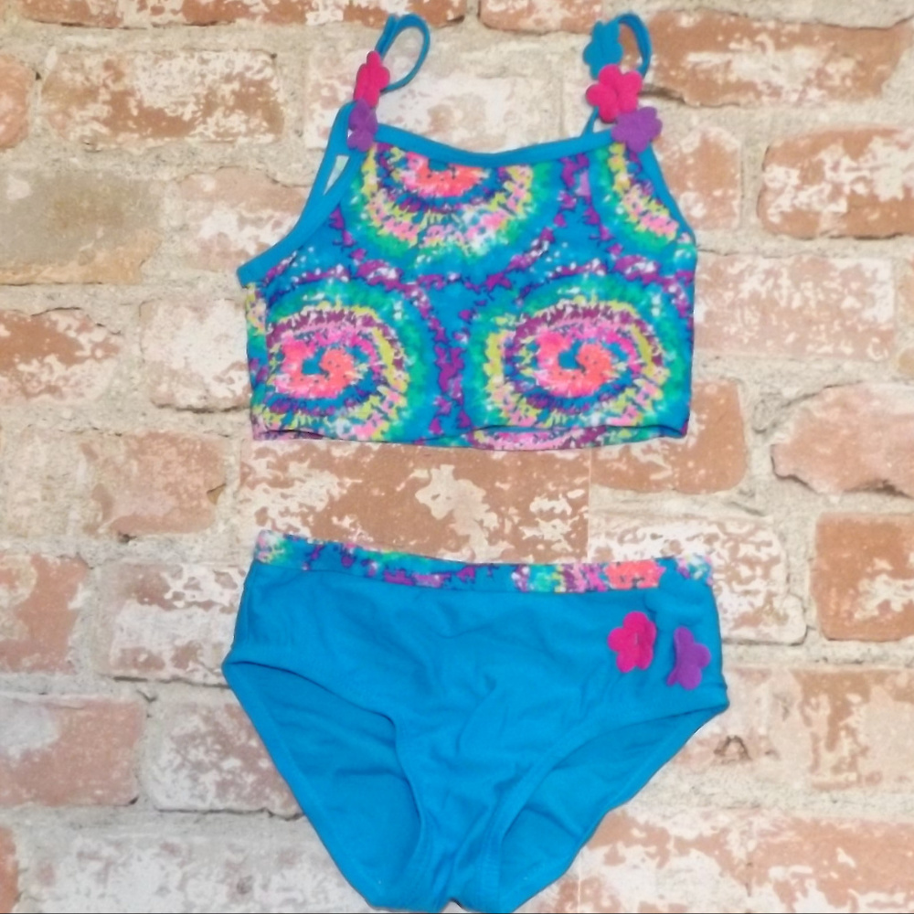 Koala Baby Blue Tie Dye Bikini
